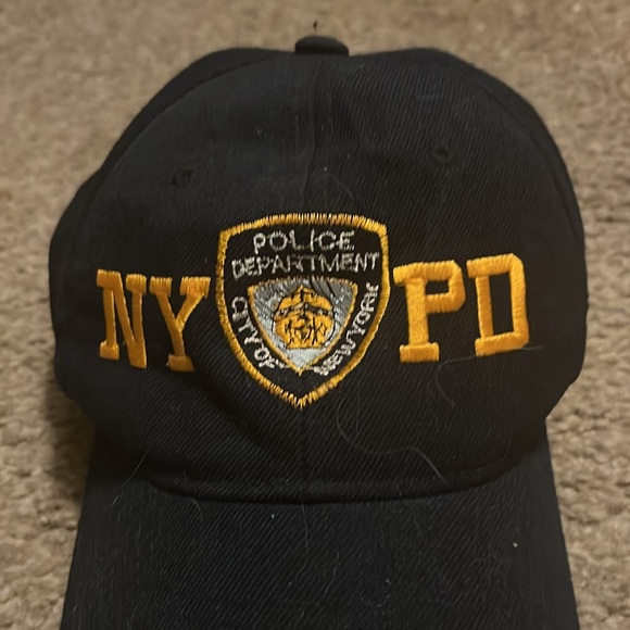 NYPD Baseball Hat Velcro Sling Back - Picture 9 of 10